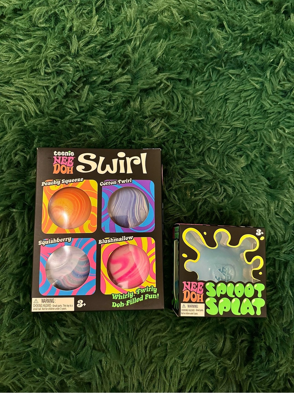 Needoh Sploot Splat & Teenie Swirl Bundle | Viral Tiktok Toys